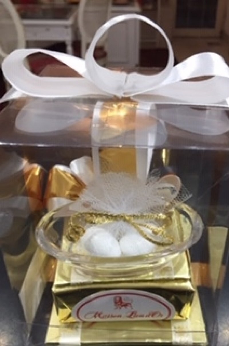 Despojador de cristal con flores martelet
