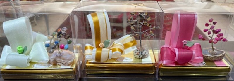 Arbol de la Vida de piedras decorado