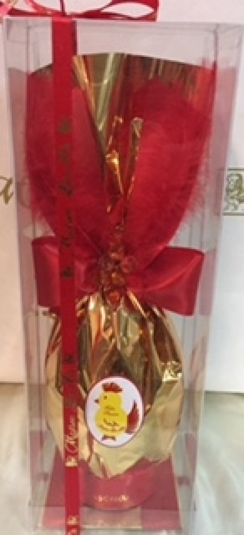 Huevo de Pascua con estuche