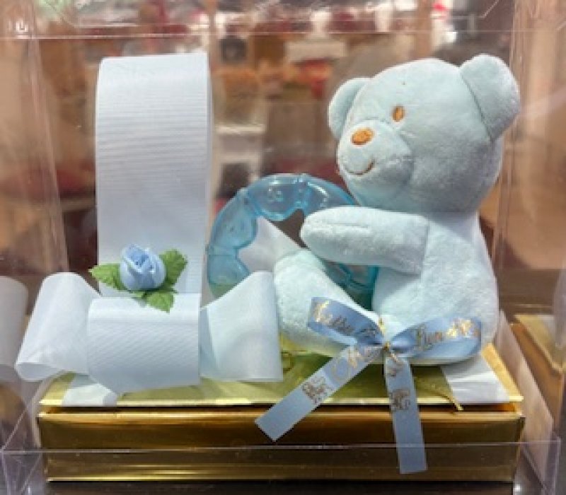 Osito sonajero con mordillo