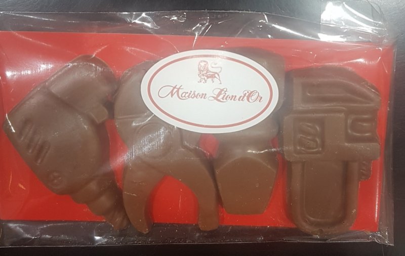 Herramientas de chocolate c/leche